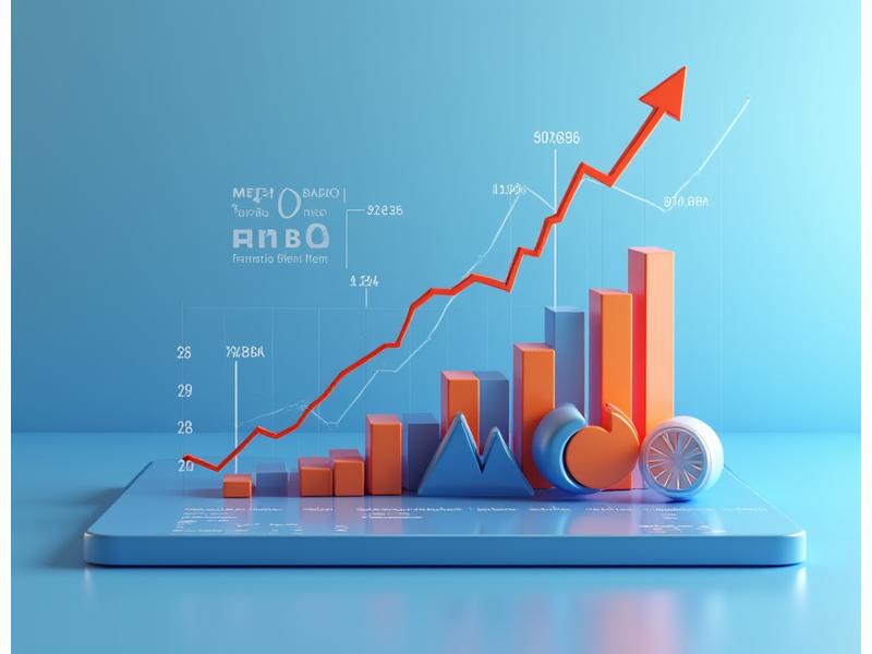 투자 수익률을 나타내는 파이 차트와 성장 그래프