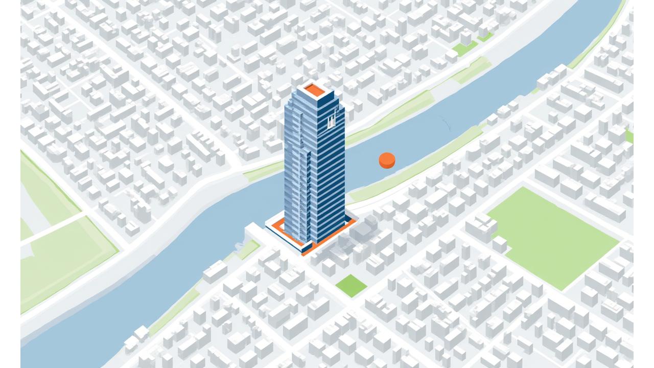 한울빌드크래프트 사무실 위치 지도, 서울 강남 테헤란로 중심가