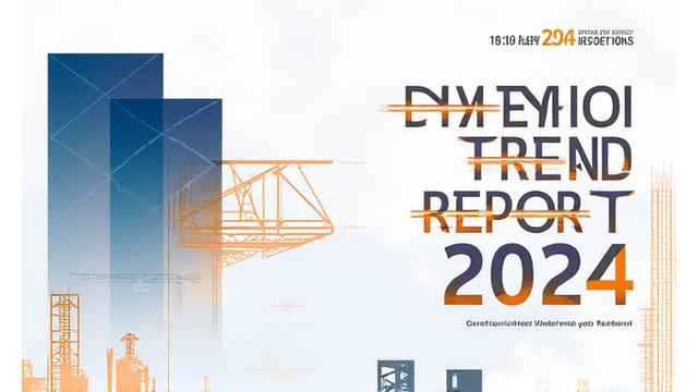 2024년 건설 트렌드 리포트 표지 이미지