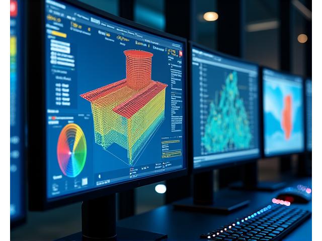 구조 해석 시뮬레이션