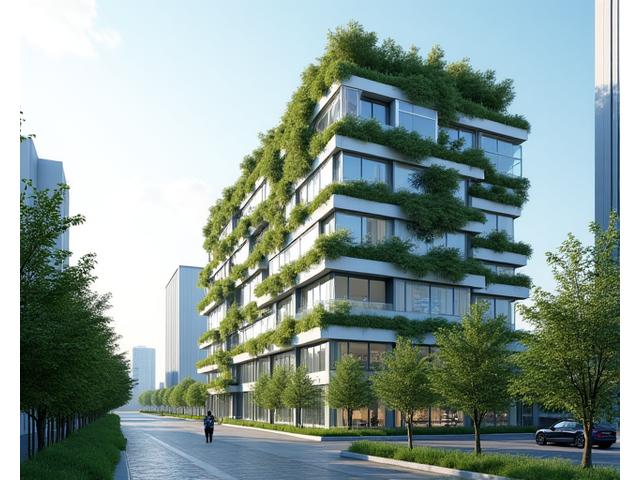 BREEAM 인증 마크와 유럽 건축물